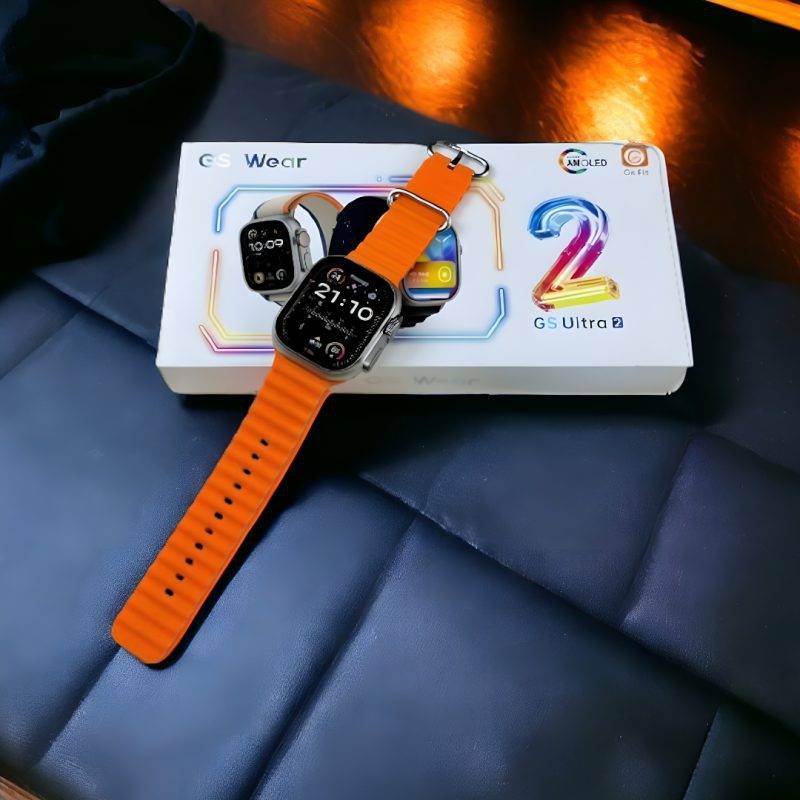 GS Ultra 2 Smart Watch Price in Pakistan | 90Hz Super AMOLED Display, AI Chat GPT, Calling Gesture, Music Playback, Gallery & Seamless Airpods Connectivity