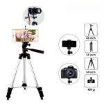 3.5 Feet Tripod Stand Silver