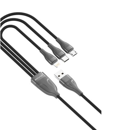 SOVO 65W 3 in 1 Charging Cable