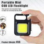 COB Rechargeable Keychain Light