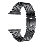 Honey Comb Edition Stainless Steel Strap – Premium Band for 42/44/45/49MM Smartwatches - Image 2