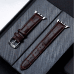 Premium Texture Leather Straps for 42/44/45/49mm Smartwatches – Elegance and Comfort Combined - Image 2