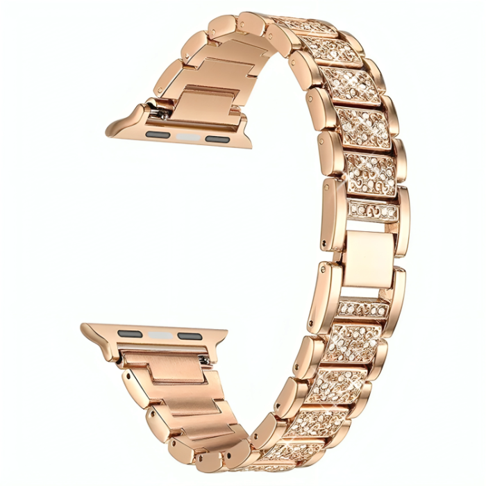 MK Luxe Ladies Chain Strap Rose Gold