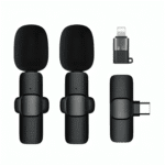 Order K9 Wireless Microphone at the Best Price in Pakistan | Dual K9 Wireless Lavalier Collar Microphone for Type-C and iPhone Devices