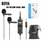 BOYA BY-M1DM Dual Lavalier Microphone – Professional Audio Solution