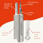 5 in 1 Multi functional Microfiber Spray + Cleaning Pen kit for All Devices - Image 2