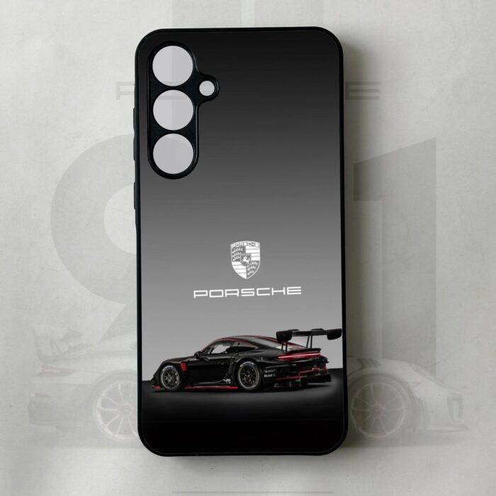 Porsche Car Edition – Premium Metal Phone Case | 2025 Edition - Image 1