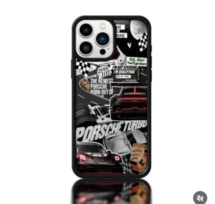 Porsche - HQ Ultra Shine Premium Metal Phone Case All Models