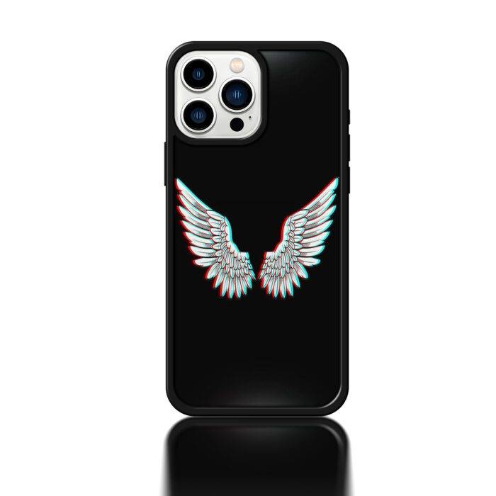 Angel Wings – Premium & Shockproof Metal Phone Case | 2025 Edition - Image 1