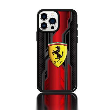 Ferrari Inspired Premium Printed Metal Phone Case | 2025 Edition