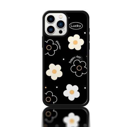 Flowers Metal Phone Case – Elegant Floral Back Cover | 2025 Edition