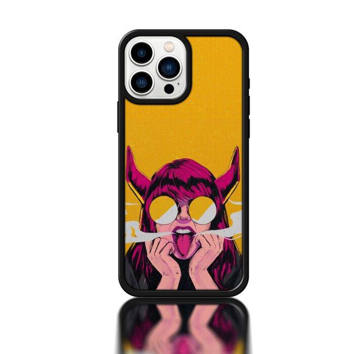 Aesthetic Girl Premium & Durable Metal Phone Case | 2025 Edition - Image 1