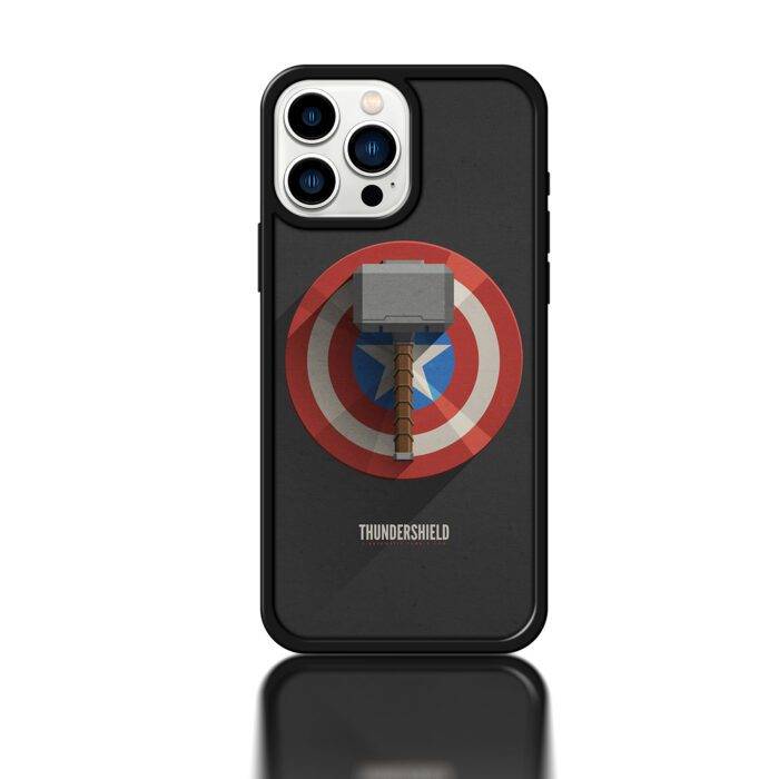 Premium Marvel Themed Metal Phone Case – 2025 Edition - Image 1