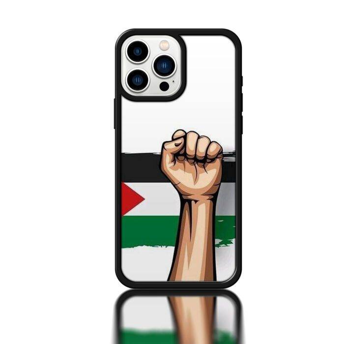 Premium Palestine Metal Cover – Trendy Phone Case 2025 Edition - Image 1