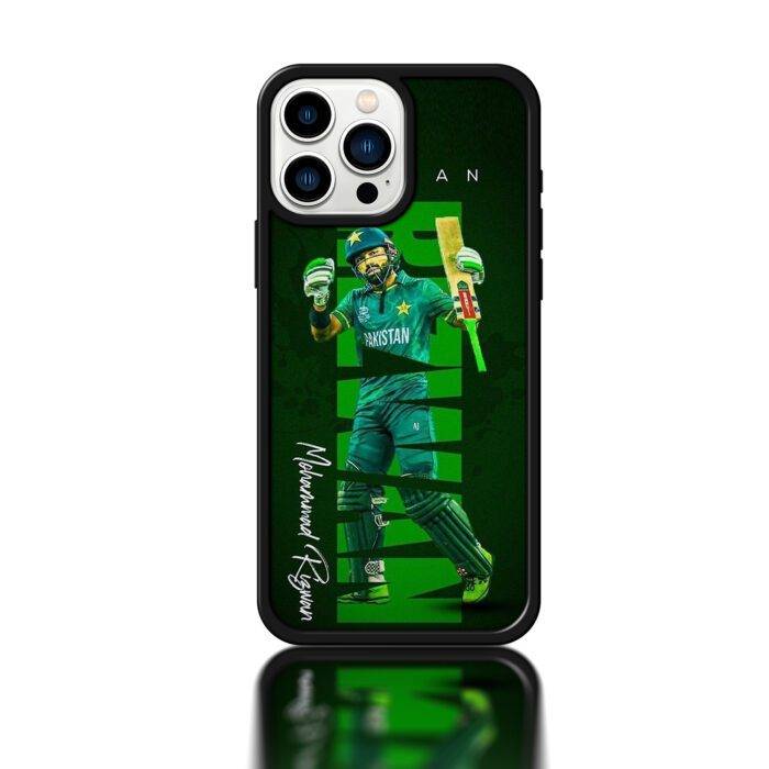 Mohammad Rizwan Premium Metal Phone Case | 2025 Edition - Image 1