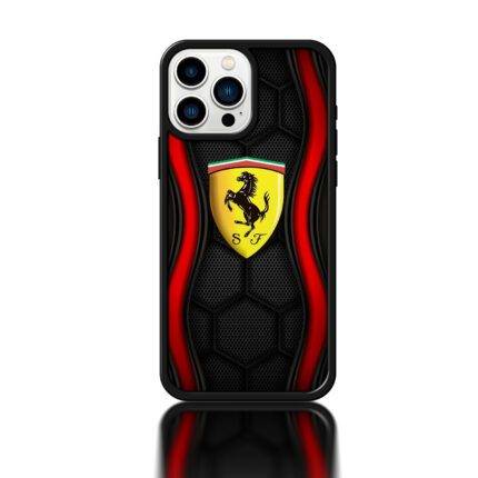 Ferrari Inspired Premium & Shockproof Metal Phone Case | 2025 Edition