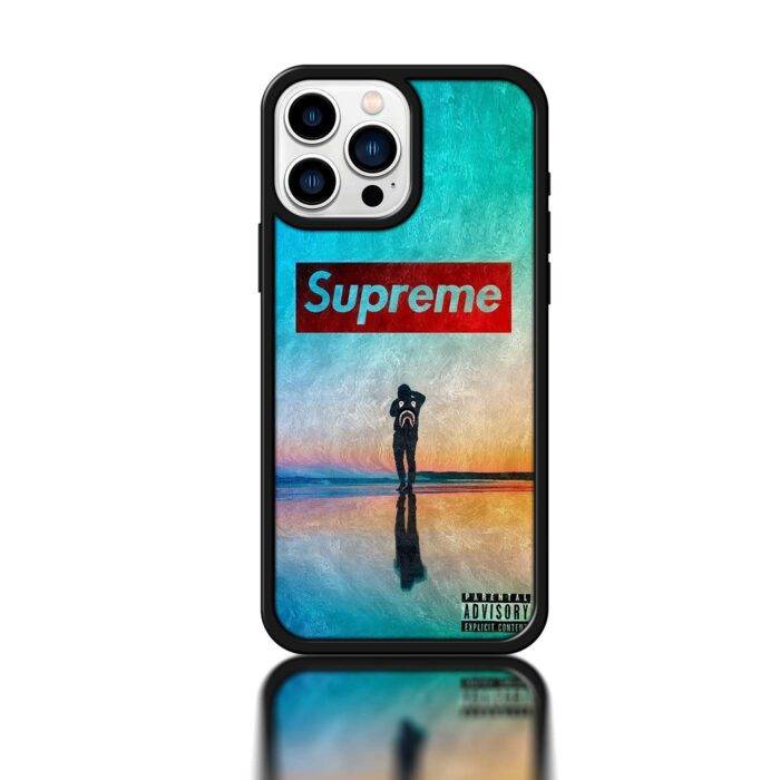 Supreme Edition – Shockproof Metal Phone Case | 2025 Edition - Image 1
