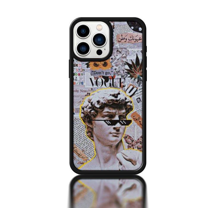 Aesthetic Metal Phone Case – Stylish & Durable Cover | 2025 Edition - Image 1