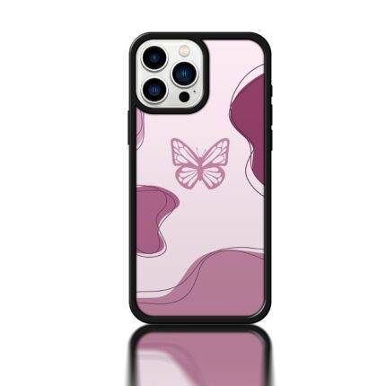 2025 Butterfly Metal Phone Case – Protective Armor Style