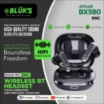 Bluks BX-580 Wireless Earbuds With Deep Bass & 1 Year Warranty – 2025 Edition - Image 2