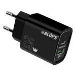 Bluks BX-621 25W Fast Charger With USB-C To C Cable – 2025 Edition