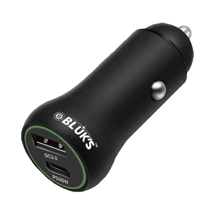 Bluks BX-651 48W Dual Port Fast Car Charger – 2025 Edition