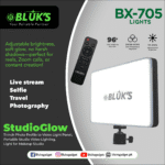 Bluks BX-705 Portable 11-inch LED Ring Light – Studio Lighting 2025 - Image 2