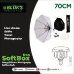 Bluks 70CM Umbrella With 7 Feet Stand – Studio Light Kit 2025 Edition - Image 4