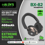 Bluks BX-82 Wireless Headphones With 1 Year Warranty – 2025 Edition - Image 2
