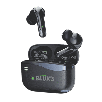 Bluks BX-600 Wireless Earbuds With ANC, HD Mic, And 2.4GHz Dongle