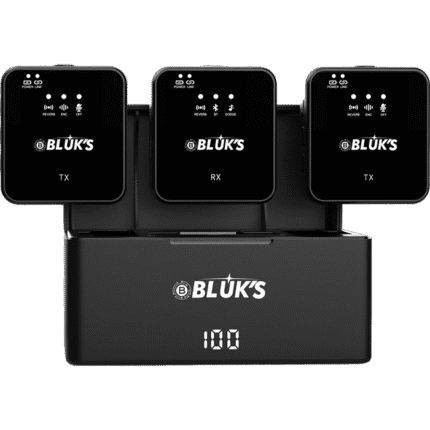Bluks BX-111 ENC Wireless Mic With Handheld Stick – 2025 Edition