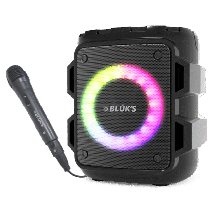 Bluks BX-177 Max Karaoke Bluetooth Speaker with Mic | 2025 Edition
