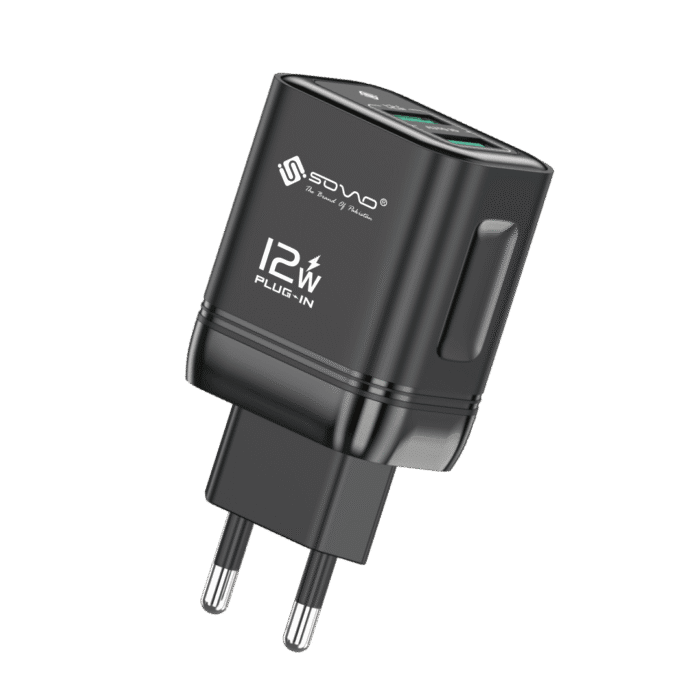 SOVO SG-206 (Plug-In) 12W Type C Charger With Charging Cable | 2025 Edition - Image 1