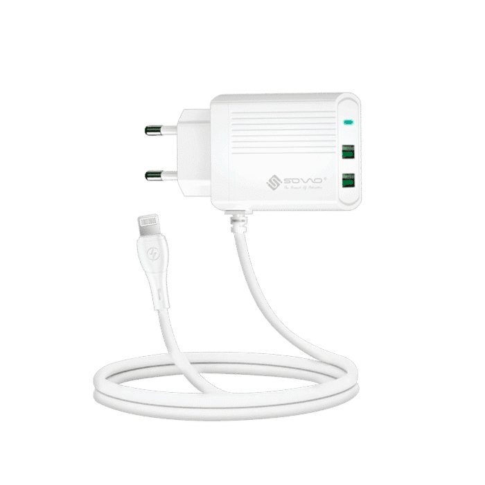 SOVO SG-220 (Revo) 12W Charger With Charging Cable | 2025 Edition - Image 1