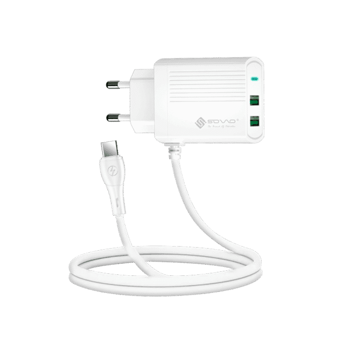 SOVO SG-220 (Revo) 12W Charger With Charging Cable | 2025 Edition - Image 3