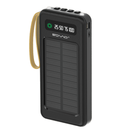 SOVO SPB-619 (10000mAh) Solar Power Bank With One Year Brand Warranty
