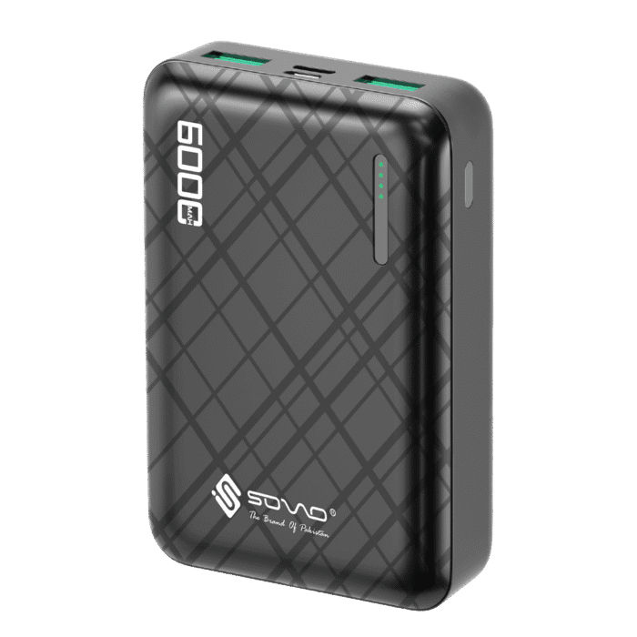 Sovo Cross (SPB-695) 6000mAh Portable Pocket-Size Power Bank - Image 1