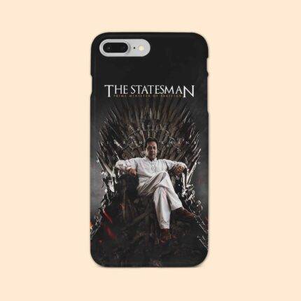 Customized THE STATESMAN Mobile Case with Imran Khan Picture on It