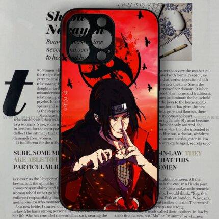 Uchiha Itachi – Premium Metal Phone Case | 2025 Edition