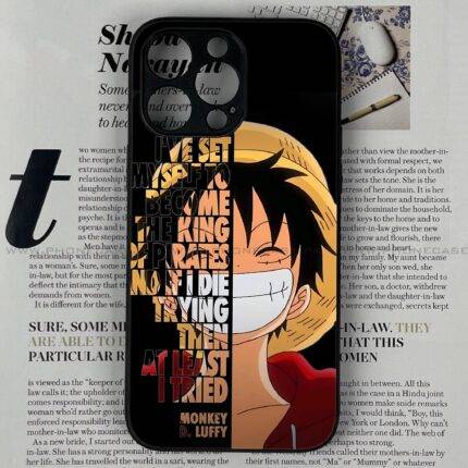 Monkey D Luffy Style Metal Phone Case | 2025 Edition