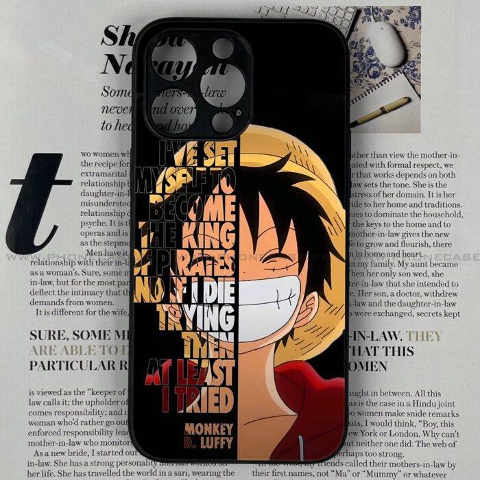 Monkey D Luffy Style Metal Phone Case | 2025 Edition - Image 1