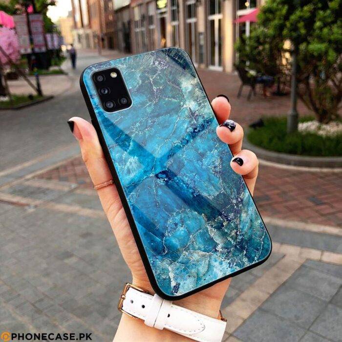 Blue Marble Series Metal Phone Case – Premium Shockproof Cover | 2025 Edition - Image 11