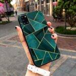 Geometric Marble Series Premium Metal Phone Case | 2025 Edition - Image 2