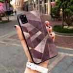 Geometric Marble Series Premium Metal Phone Case | 2025 Edition - Image 3