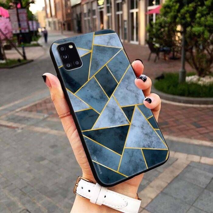 Geometric Marble Series Premium Metal Phone Case | 2025 Edition - Image 4