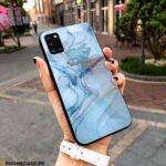 Blue Marble Series Metal Phone Case – Premium Shockproof Cover | 2025 Edition - Image 2