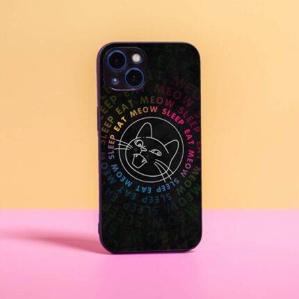 Eat Meow Sleep - Premium Metal Phone Case | 2025 Edition