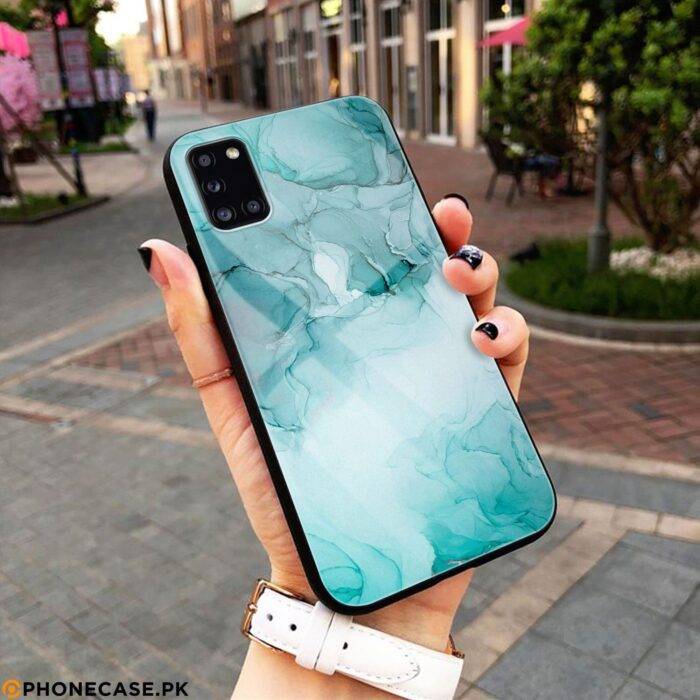 Blue Marble Series Metal Phone Case – Premium Shockproof Cover | 2025 Edition - Image 4