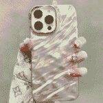 3D Pearl iPhone Case Pink