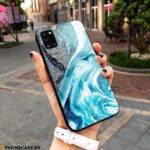 Blue Marble Series Metal Phone Case – Premium Shockproof Cover | 2025 Edition - Image 6